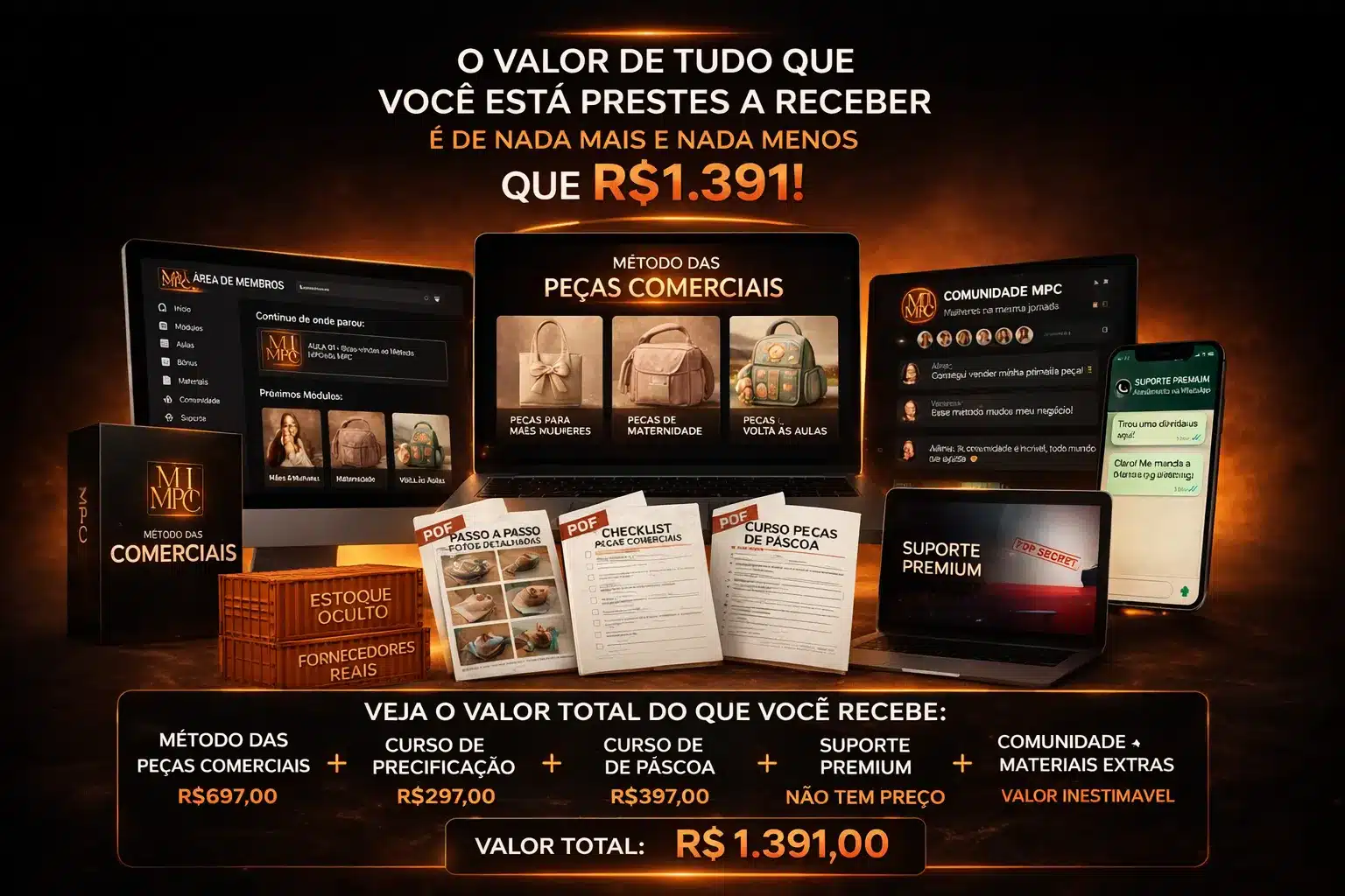 Stack completo da oferta MPC